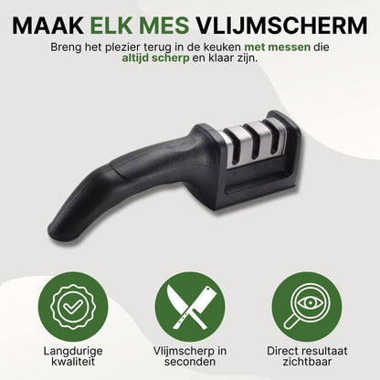 Cutlix Messenslijper – Ultieme Precisie voor Elk Keukenmes